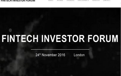 Fintech Investor Forum, el evento de inversión en fintech que no te deberías perder