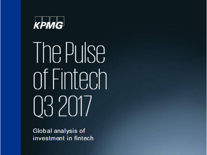 La inversión global en fintech alcanza los 8.200 millones de dólares en el tercer trimestre según KPMG