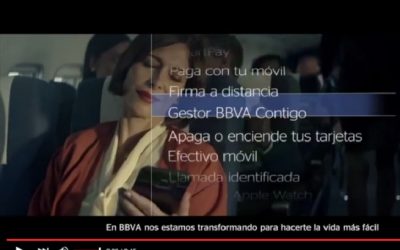 El BBVA y los nuevos servicios vía móvil «Significados»