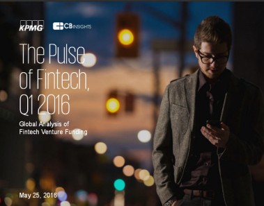 Informe sobre la inversión de capital riego en fintech durante el primer trimestre de 2016