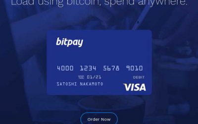 BitPay presenta su nueva tarjeta de débito Visa BitPay
