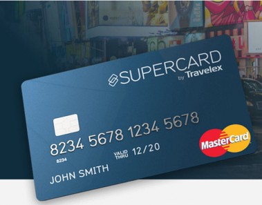 Nueva tarjeta Supercard de Travelex para pagar en el extranjero sin comisiones