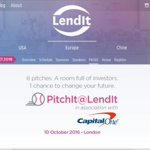 PichIt@LendIt, nueva competición para startups fintech organizada por LendIt y Capital One