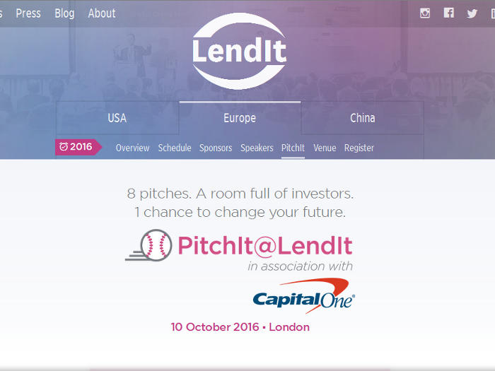 PichIt@LendIt, nueva competición para startups fintech organizada por LendIt y Capital One