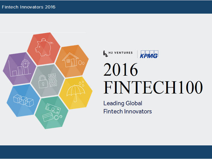 KPMG y H2 Ventures publican su tercer listado anual Fintech 100