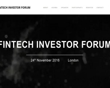 Fintech Investor Forum en Londres