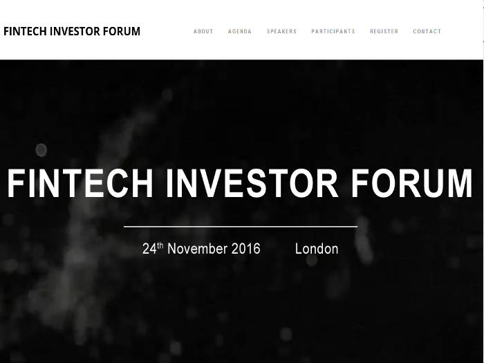 Fintech Investor Forum, el evento de inversión en fintech que no te deberías perder