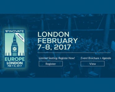 Finovate Europe 2017: Gran evento Fintech en Londres en febrero