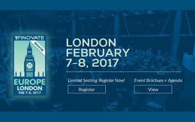 Finovate Europe 2017: Gran evento Fintech en Londres en febrero