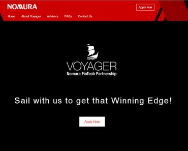 Nomura lanza Voyager en colaboración con PwC, Google, IBM y Amazon