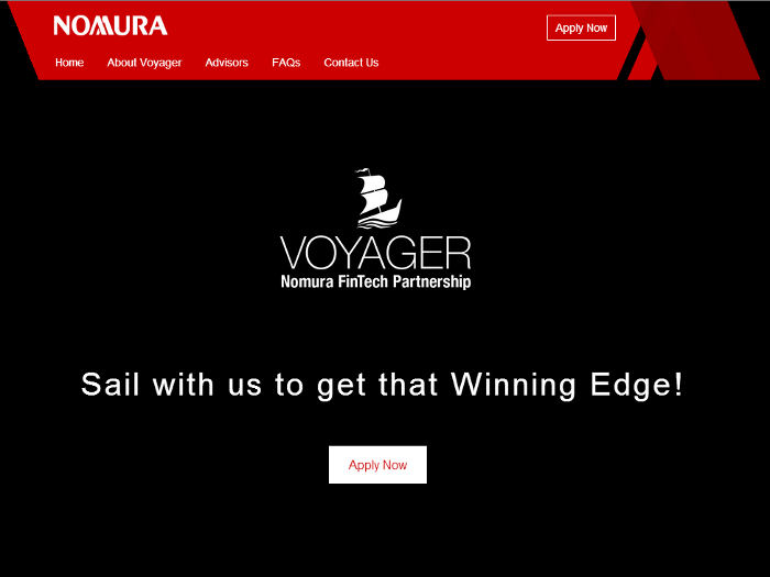 Nomura lanza Voyager en colaboración con PwC, Google, IBM y Amazon