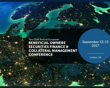 European Beneficial Owners' Securities Finance & Collateral Management Conference