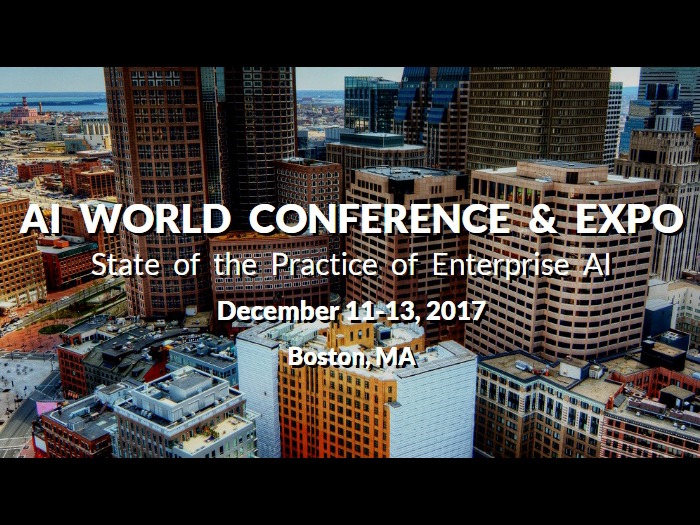 AI World Conference & Expo 2017