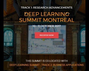 Deep Learning Summit Montreal 2017