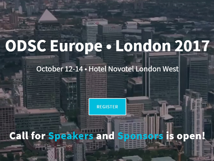 Open Data Science Conference Europe London 2017