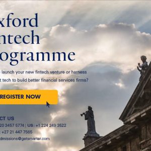 La Universidad de Oxford lanza un programa especializado en fintech: Oxford Fintech Program