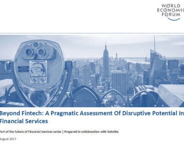 Google, Facebook o Amazon más peligrosos para la banca que las fintech, según el Foro Económico Mundial
