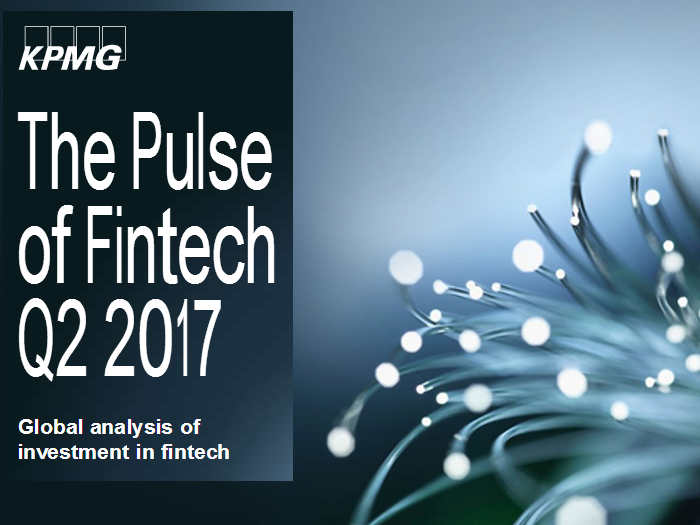 Nuevo informe sobre inversión en fintech de KPMG para el segundo trimestre de 2017