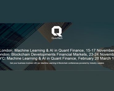 Machine Learning & AI in Quantitative Finance Conference 2017