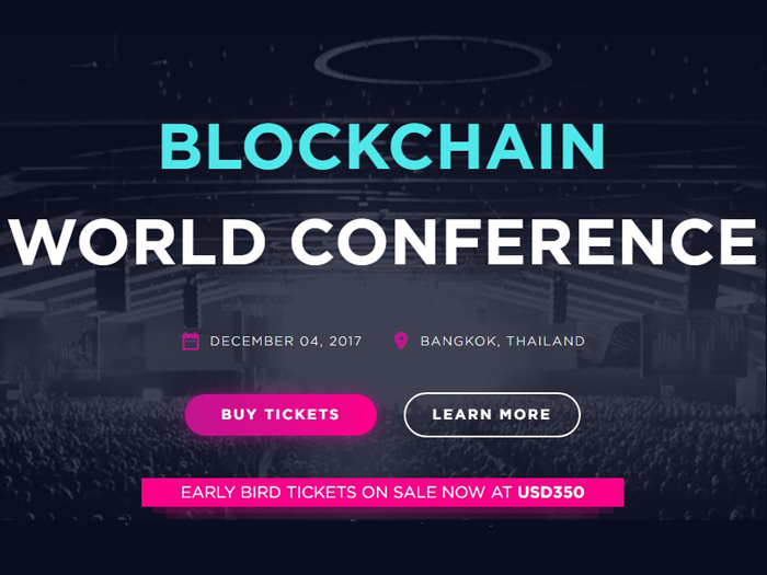 Blockchain World Conference Bangkok 2017
