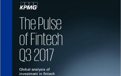 La inversión global en fintech alcanza los 8.200 millones de dólares en el tercer trimestre según KPMG