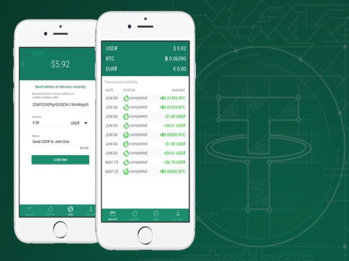 tether anuncia robo