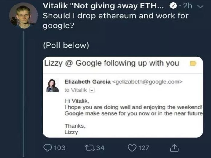 Google Vitalik Buterin